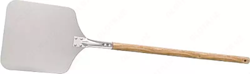 Кухонная лопатка для пиццы (прямоугольная) HURAKAN HKN-12х14-132W  304 х 1320 мм  алюминий/дерево (Китай) - 