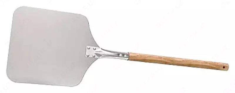 Кухонная лопатка для пиццы (прямоугольная) HURAKAN HKN-09х11-120W  229 х 1200 мм  алюминий/дерево (Китай)
