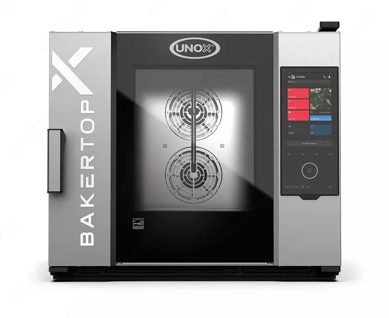  Профессиональный настольный пароконвектомат Unox BAKERTOP-X XELA-05EU-EXRS  14.7 кВт  860 х 1018 х 789 мм (Италия) NEW - 