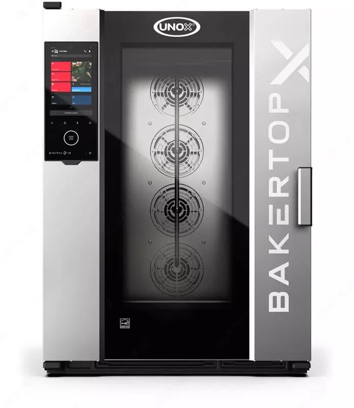 Профессиональный настольный пароконвектомат Unox BAKERTOP-X XELA-10EU-EXRS  21.6 кВт  860 х 1018 х 1219 мм (Италия) NEW