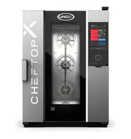  Профессиональный настольный пароконвектомат Unox CHEFTOP-X XEDA-1011-EXRS  19 кВт  750 х 841 х 1069 мм (Италия) NEW - 