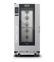 Профессиональный пароконвектомат (с тележкой) Unox CHEFTOP BIG РLUS XEVL-2011-YPRS  38.5 кВт  892 х 1018 х 1875 мм (Италия)