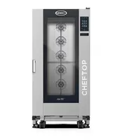  Профессиональный пароконвектомат (с тележкой) Unox CHEFTOP BIG РLUS XEVL-2011-YPRS  38.5 кВт  892 х 1018 х 1875 мм (Италия) - 