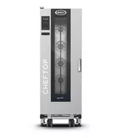 Профессиональный пароконвектомат (с тележкой) Unox CHEFTOP BIG COMPACT ONE XECL-2013-E1RS  35 кВт  650 х 1002 х 1875 мм (Италия)
