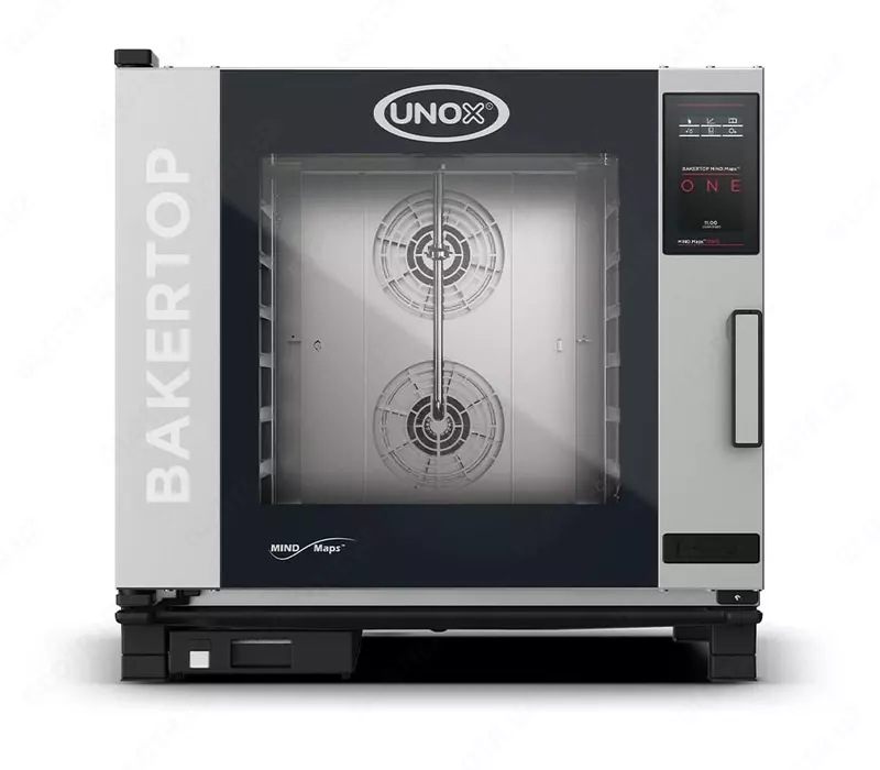 Профессиональный настольный пароконвектомат Unox BAKERTOP ONE XEBC-06EU-E1RM  9.9 кВт  860 х 957 х 843 мм (Италия)