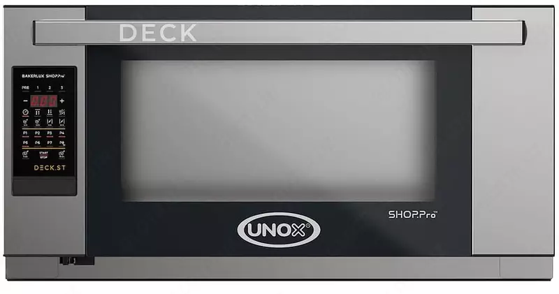  Подовая печь Unox DECKTOP SHOP.Pro XEKDT-01EU-S  2.7 кВт  800 х 840 х 405 мм (Италия) - 