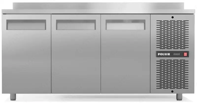  Yonli sovutgichli stol (450 l) POLAIR Grande TM3GN-GC  0 35 kVt  1630 x 705 x 850 (910) mm (Rossiya) - 