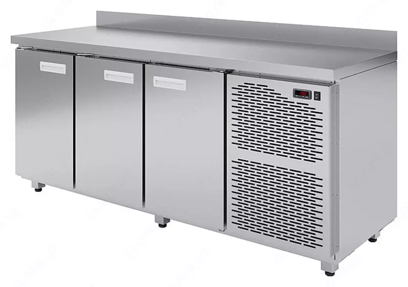 Стол холодильный (с бортом) МХМ СХС-3-70  0.195 кВт  1775 х 700 х 880 мм (Россия)