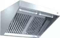 Производственный вентиляционный зонт (пристенный)  нерж. сталь  фильтры  0.5 кВт/ч (Узбекистан)