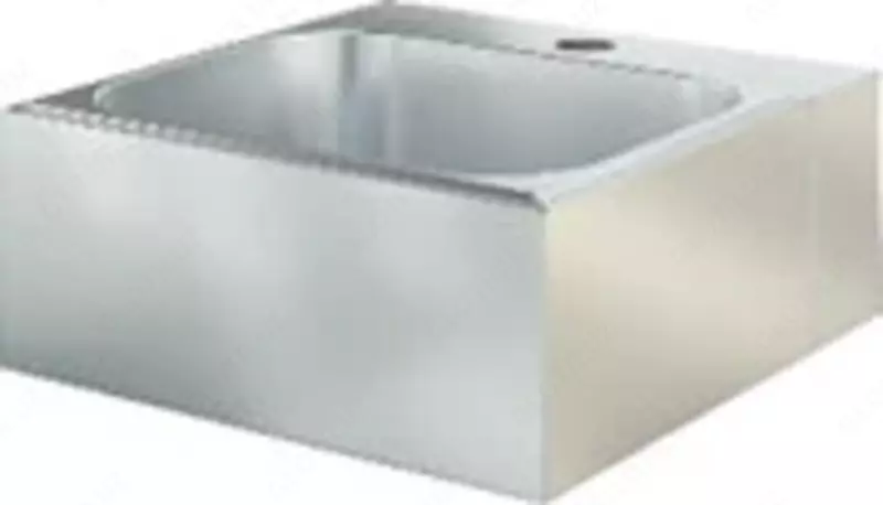 Производственный рукомойник (настенный)  нерж. сталь  без смесителя (Узбекистан)