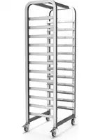 Производственная тележка (шпилька)  нерж. сталь  противни 600 х 400 мм  GN 1/1 (Узбекистан)