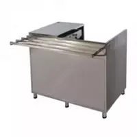 Производственный кассовый модуль (стол)  нерж. сталь  0.6 кВт  ящик для денег (Узбекистан)