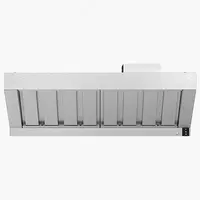 Производственный вентиляционный зонт Venix POSGMWF2  нерж. сталь  0.3 кВт  792 x 772 x 434 мм (Италия)