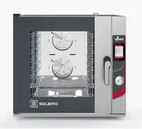 Профессиональный настольный пароконвектомат VENIX SQUERO 7TRAYS SQ07TCC  10.5 кВт  937 х 885 х 875 мм (Италия)