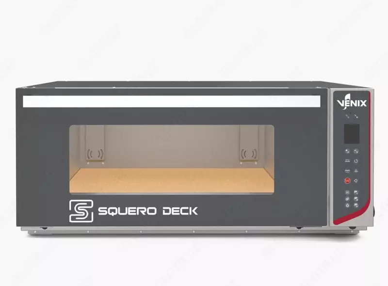  Подовая печь VENIX SQUERO DECK SQDK01DGBD03  3.3 кВт  937 х 907 х 412 мм (Италия) - 