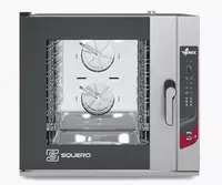 Профессиональный настольный пароконвектомат VENIX SQUERO 7TRAYS SQ07DG0  10.5 кВт  937 х 885 х 875 мм (Италия)