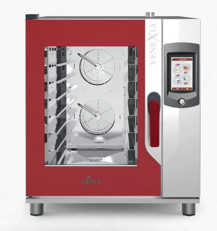 Профессиональный пароконвектомат VENIX SAN GIORGIO SG06TCC  10.8 кВт  792 х 1091 х 941 мм (Италия)