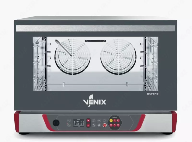 Цифровая конвекционная печь Venix BURANO B04LVHBER  6.7 кВт  800 х 782 х 577 мм (Италия)