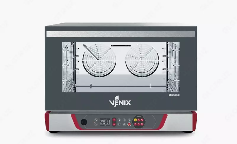  Цифровая конвекционная печь Venix BURANO B04LVHBER  6.7 кВт  800 х 782 х 577 мм (Италия) - 