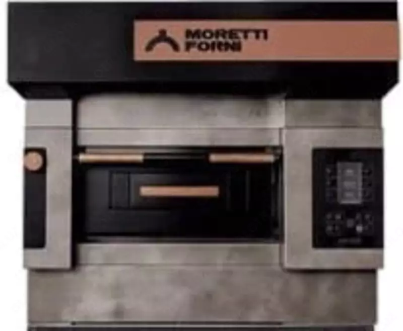 Подовая печь для пиццы (с зонтом) Moretti Forni serieS 50E  15.3 кВт  890 х 1208 х 460 мм (Италия)