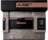 Подовая печь для пиццы (с зонтом) Moretti Forni serieS 50E  15.3 кВт  890 х 1208 х 460 мм (Италия)