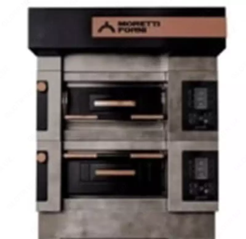  Подовая печь для пиццы (с зонтом) Moretti Forni serieS 50E  15.3 кВт  890 х 1208 х 460 мм (Италия) - 