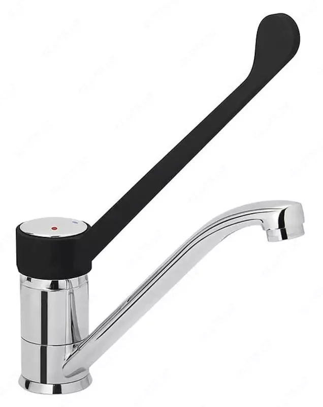 Однорычажный смеситель (для моечных ванн) MONOLITH R0201020224  длина излива 215 мм (Италия)