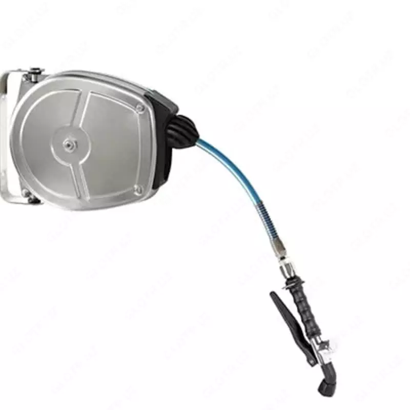 Катушка со шлангом и адаптером (настенная) MONOLITH SR000000017A  нерж. сталь  5 м (Италия)