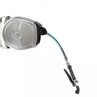 Катушка со шлангом и адаптером (настенная) MONOLITH SR000000017A  нерж. сталь  5 м (Италия)