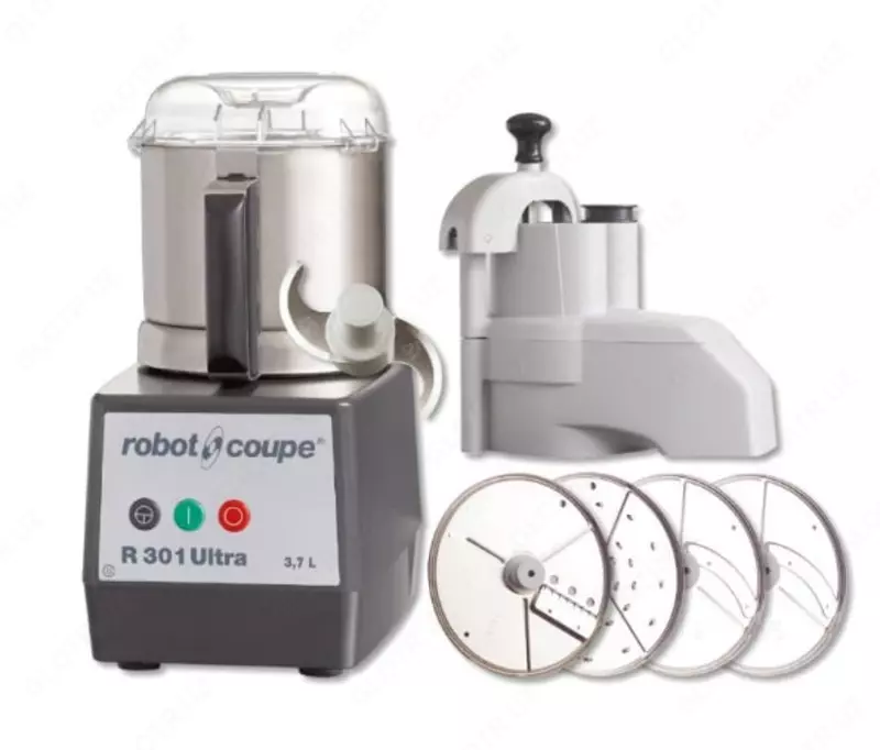 Электрический куттер - измельчитель (3.7 л) Robot Coupe R301 Ultra D  0.65 кВт  пластик/нерж. сталь  355 x 305 x 570 мм (Франция)
