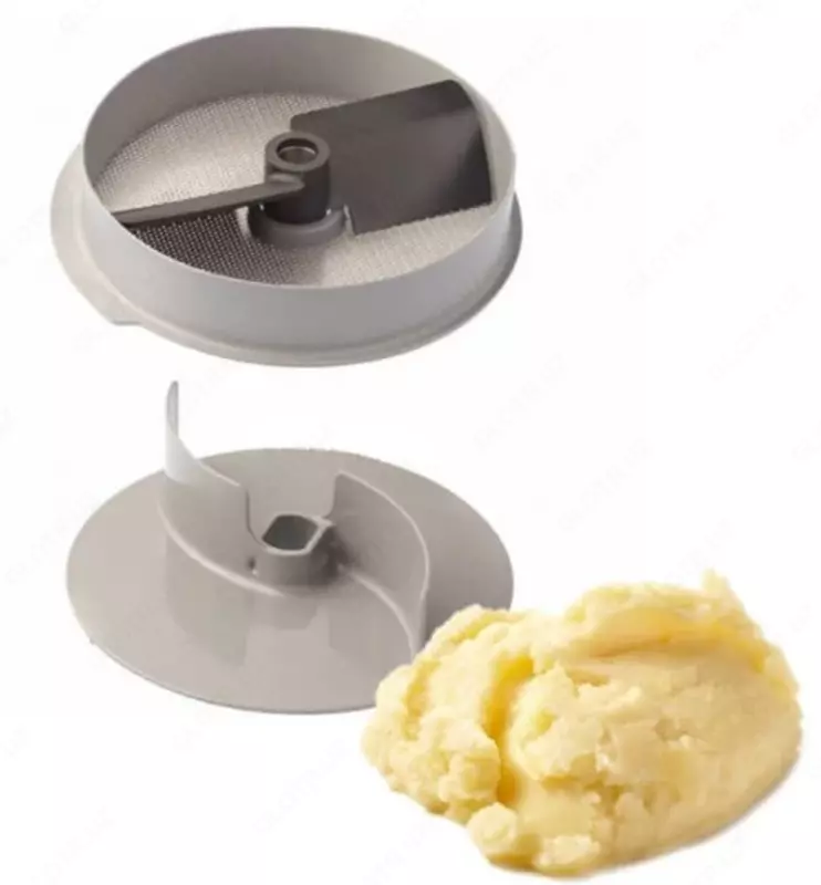  Диск для куттера СL50 (насадка для картофельного пюре) Robot Coupe  нерж. сталь/пластик  (Франция) - 