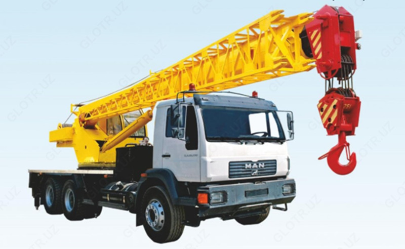 Автокран MAN СLA 31.280 6x4 BB 25т.