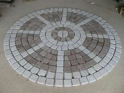 Колото-пиленая брусчатка