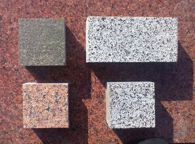 Tabiiy toshdan yasalgan granit yulka toshlari (sirpanishga qarshi ishlov berilgan)