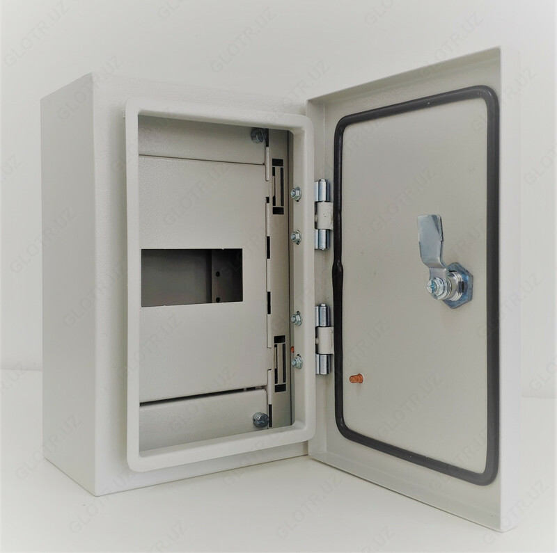 Корпус металлический 300*200*150  (С фальш панелью)