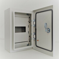 Корпус металлический 300*200*150  (С фальш панелью)