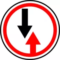 Yo'l belgisi 2.6 (900 * 900 mm) galvanizli