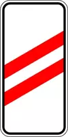 Знак дорожный 1.4.2 приближение к железнодорожному переезду (700*260 мм) алюкобонд - по запросу