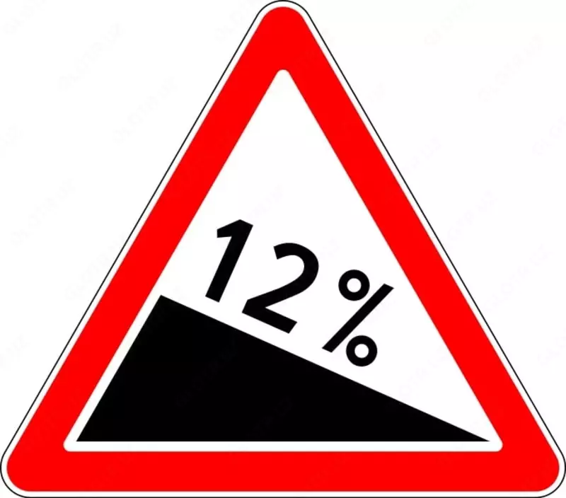 Знак дорожный 1.13 оцинковка с укреплением