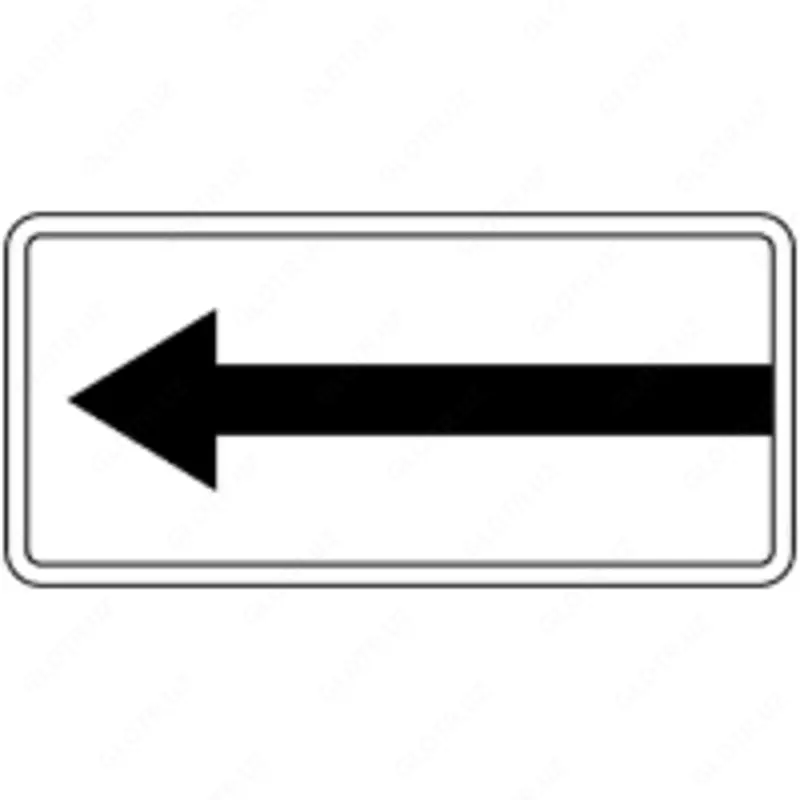 Yo'l belgisi 7.3.2 mustahkamlash bilan galvanizlangan - по запросу