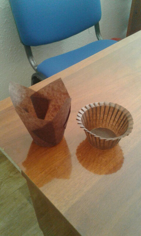 бумажные упаковка для кексов