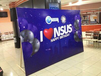 Печать и установка банера