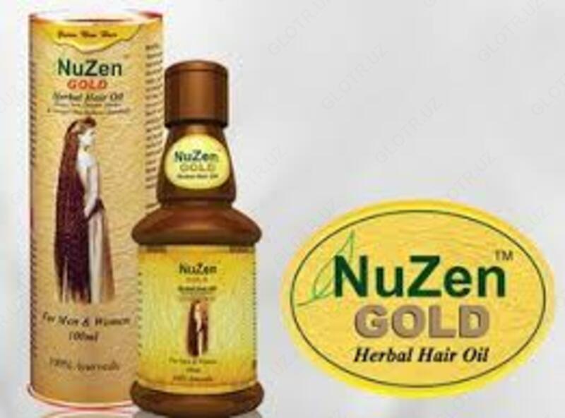 Лечебное травяное масло для роста волос NuZen Gold Herbal Hair Oil - 110 000 сум