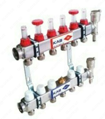 Коллекторы (Гребёнка) KAS (Турция) - 11 912.4 сум / шт.