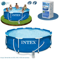  Бассейн каркасный + фильтр-насос 3.66х76см Intex - 