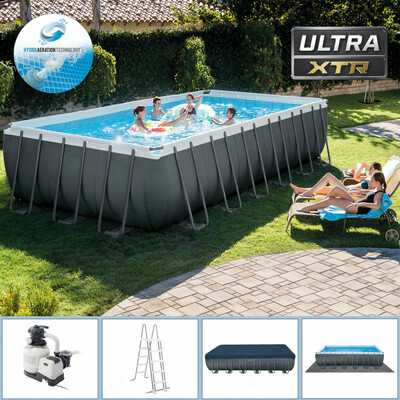 каркасный бассейн 732х366х132cм RECTANGULAR ULTRA FRAME POOL