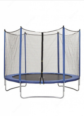 Батут с оградительным сеткам 180 диаметр