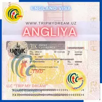 O‘zbekiston fuqarolari uchun Angliyaga vizasi