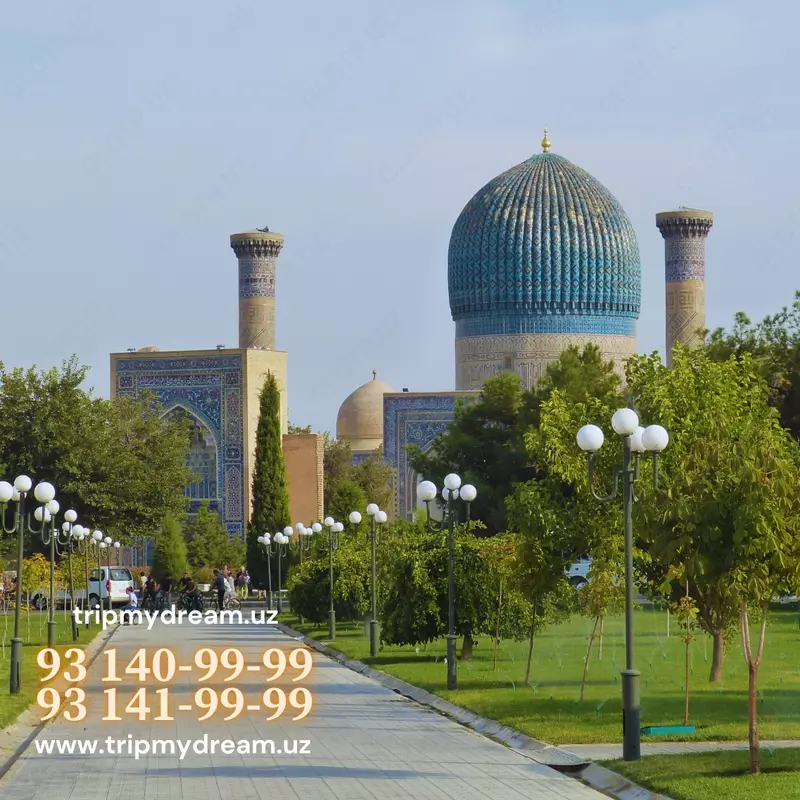 🌟 ОДНОДНЕВНЫЙ ТУР: ТАШКЕНТ – САМАРКАНД – ТАШКЕНТ 🌟