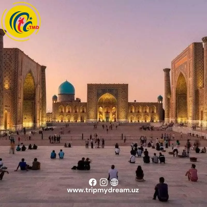 🌟 BIR KUNLIK SAYOHAT: TOSHKENT – SAMARQAND – TOSHKENT 🌟 860 000 so'mdan - MCHJ TRIPMYDREAM